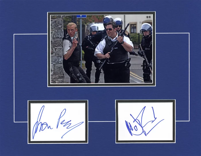 Hot Fuzz autograph