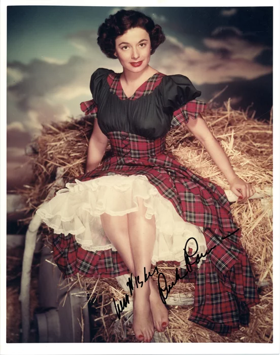 Ruth Roman autograph