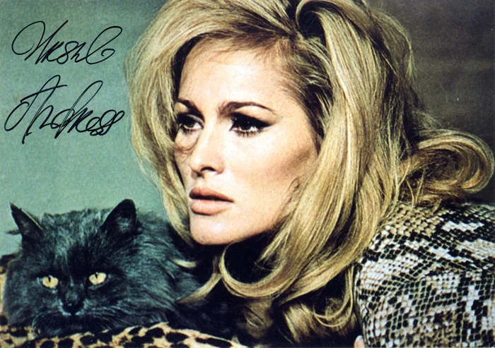 Ursula Andress autograph