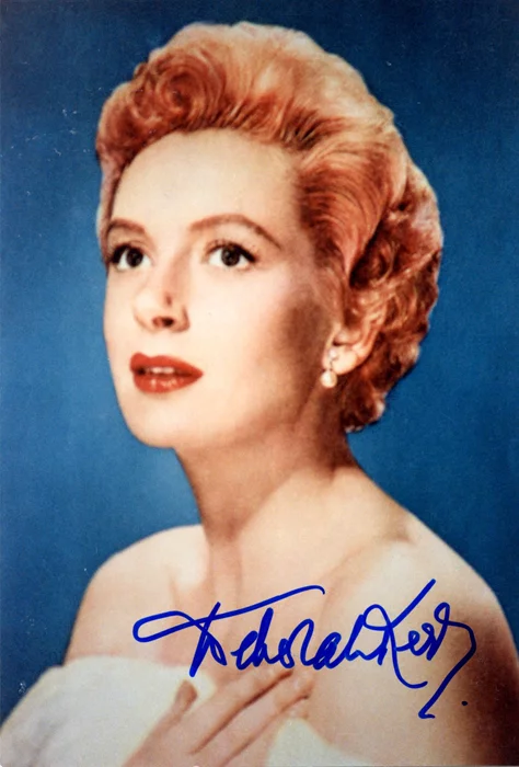 Deborah Kerr autograph