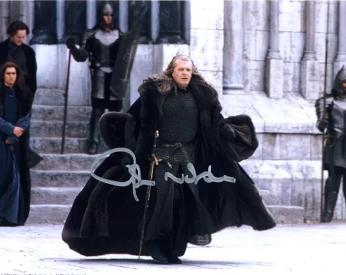 John Noble autograph