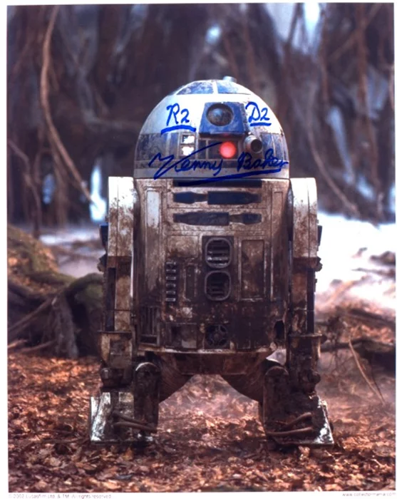 Kenny Baker autograph