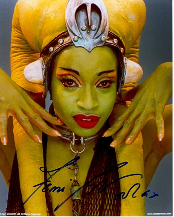 Femi Taylor autograph