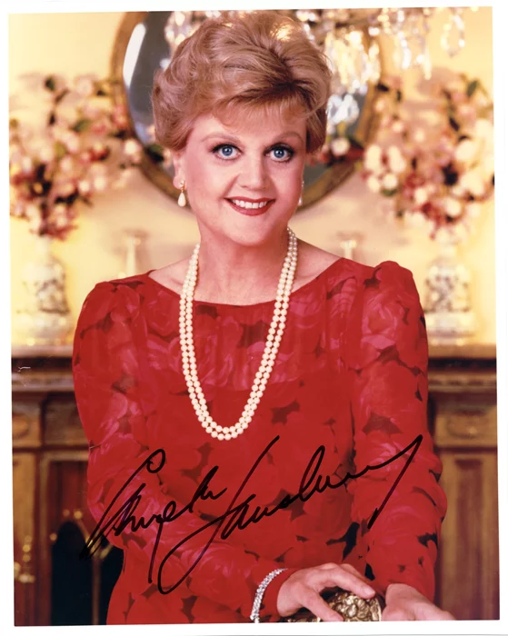 Angela Lansbury autograph