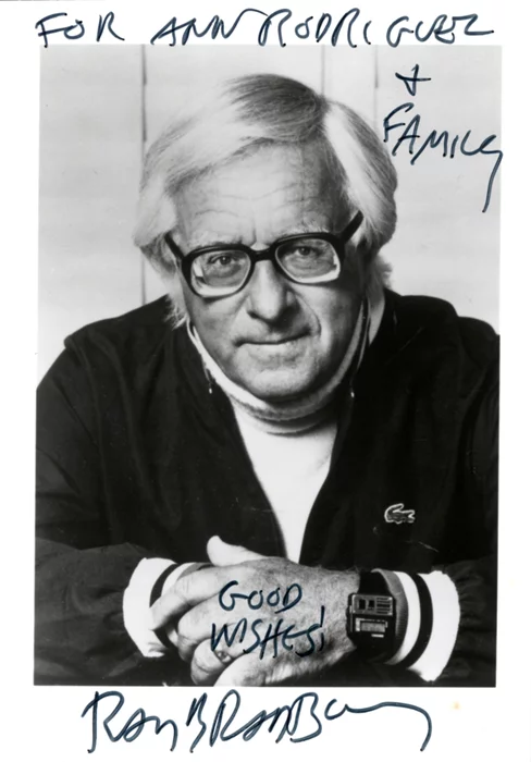 Ray Bradbury autograph