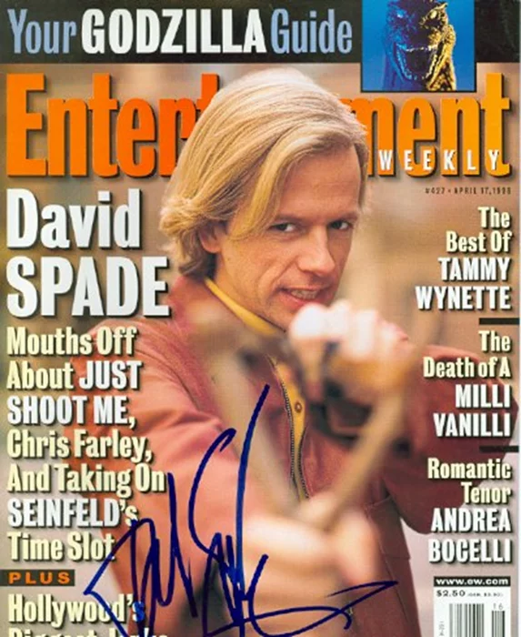 David Spade autograph
