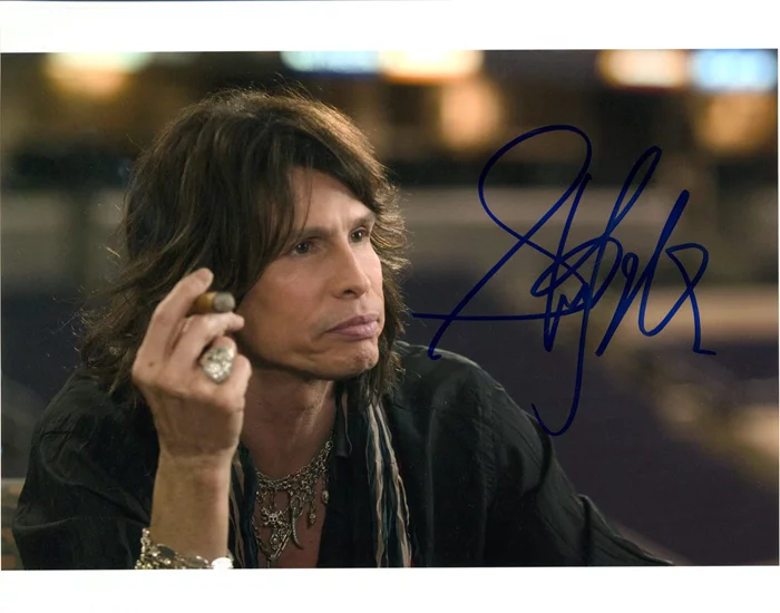 Steven Tyler autograph
