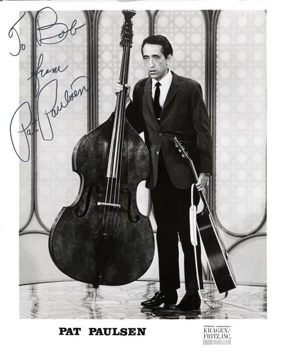 Pat Paulsen autograph