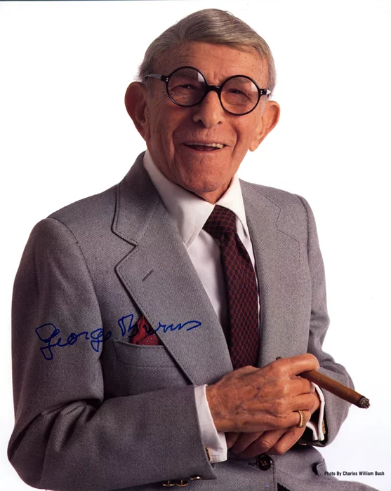 George Burns autograph