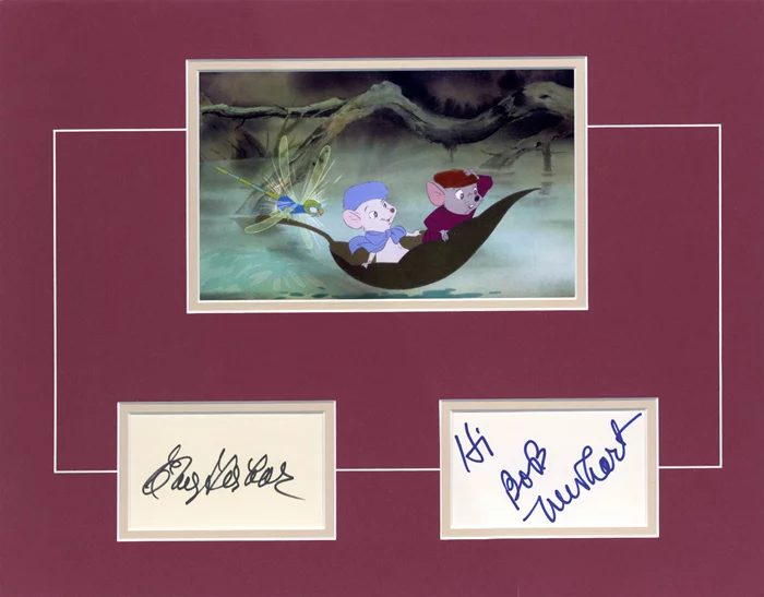 The Rescuers autograph
