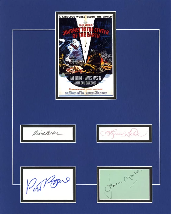 Journey to the Center of the Earth autograph