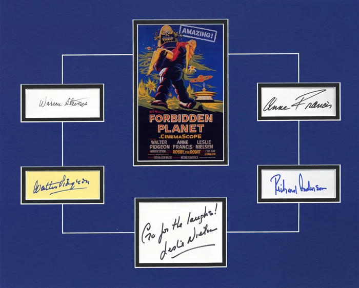 Forbidden Planet autograph