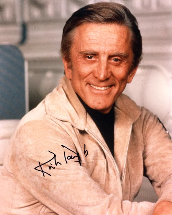 Kirk Douglas autograph