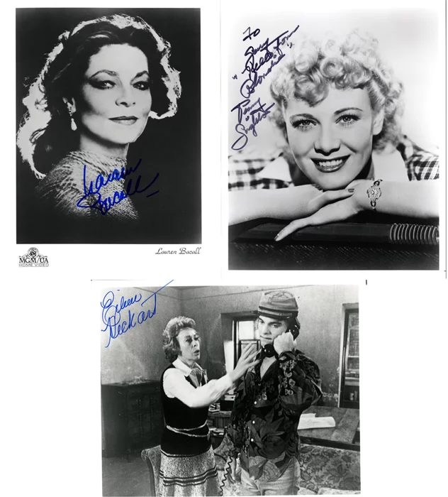 Actress Signed Photo Lot autograph