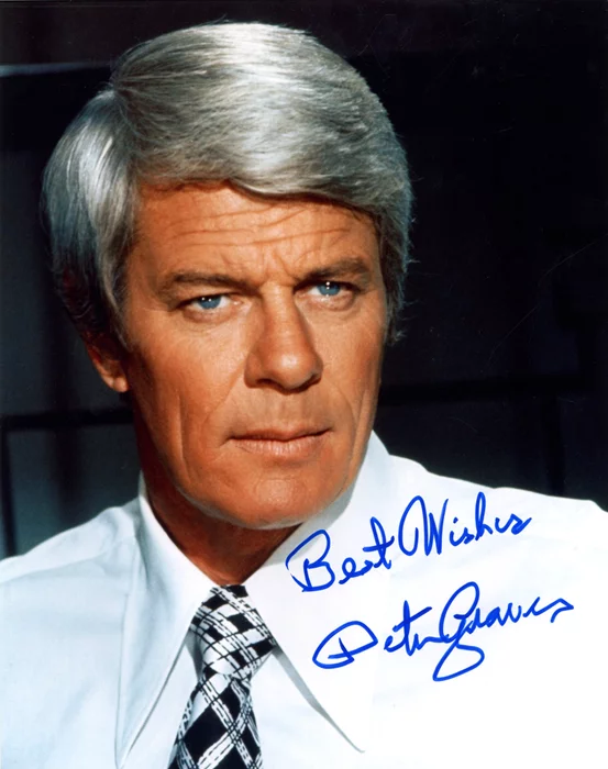 Peter Graves autograph