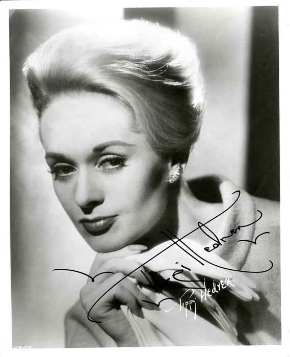 Tippi Hedren autograph