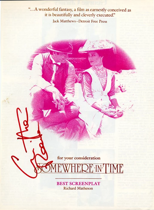 Christopher Reeve autograph