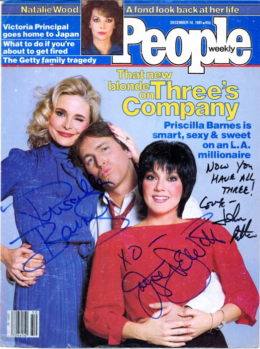 Three's Company autograph