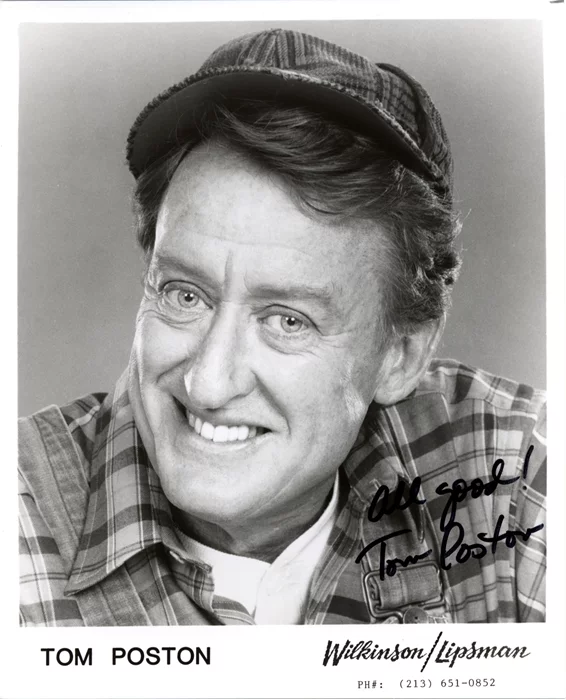 Tom Poston autograph