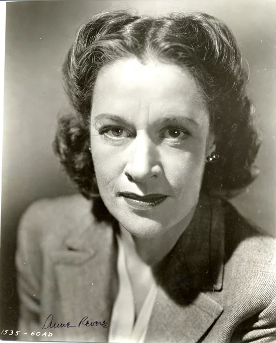 Anne Revere autograph