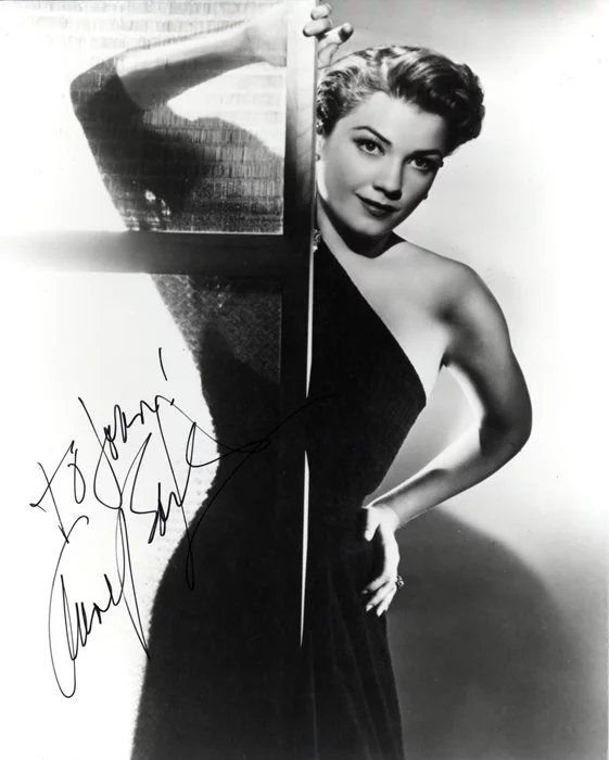 Anne Baxter autograph
