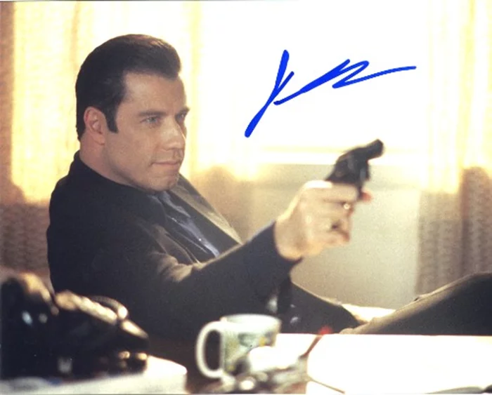John Travolta autograph