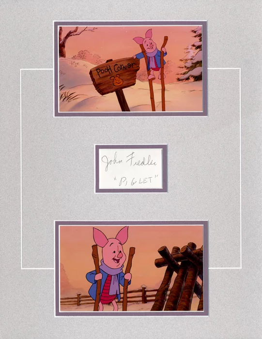 Piglet's Big Movie autograph