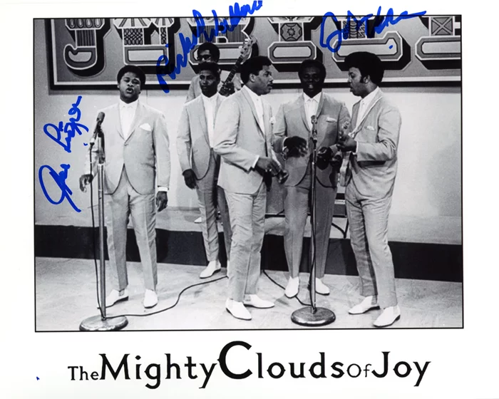 The Mighty Clouds Of Joy autograph