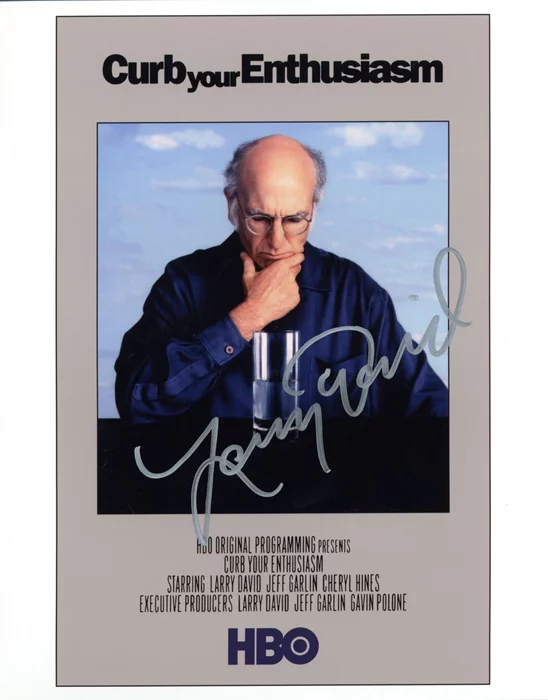 Larry David autograph
