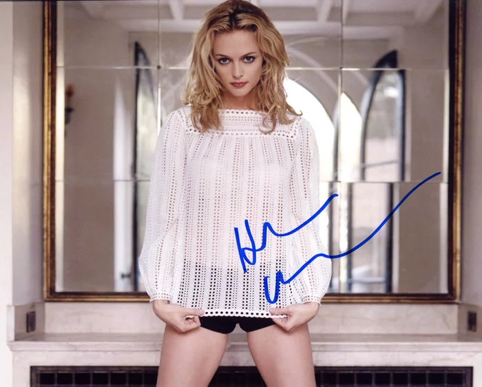 Heather Graham autograph