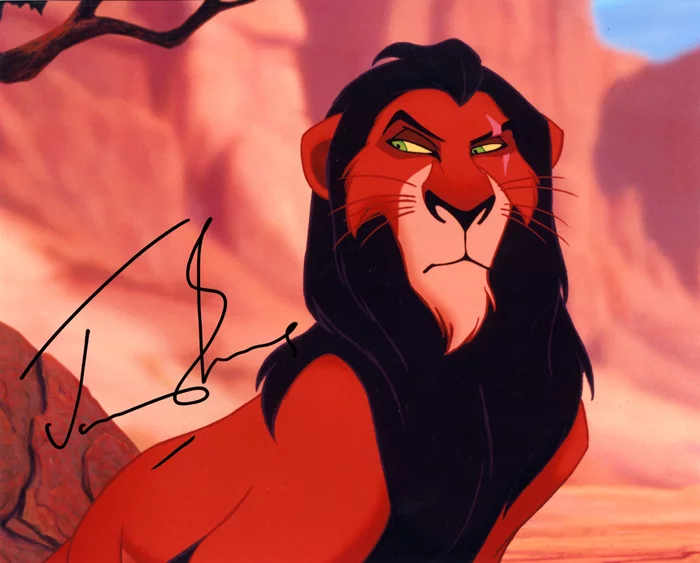 Jeremy Irons autograph