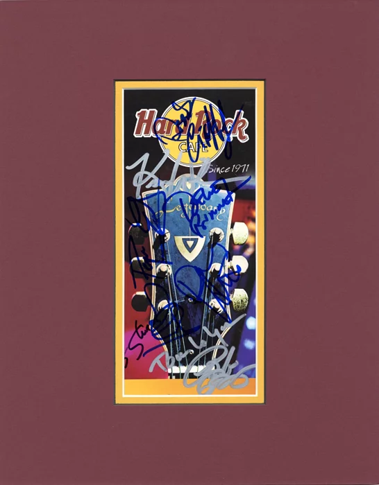 Rock Legends autograph