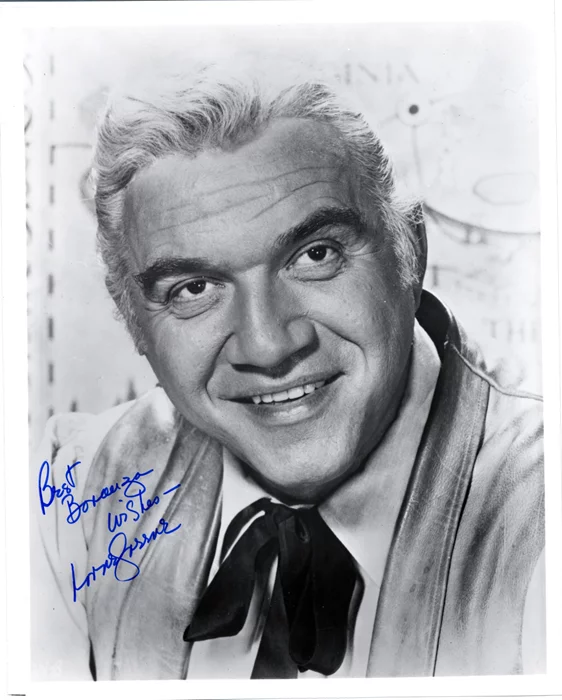 Lorne Greene autograph