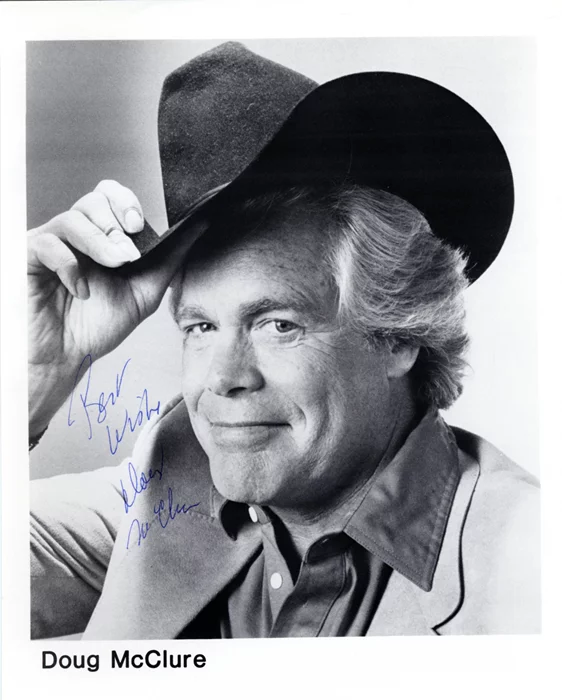 Doug McClure autograph