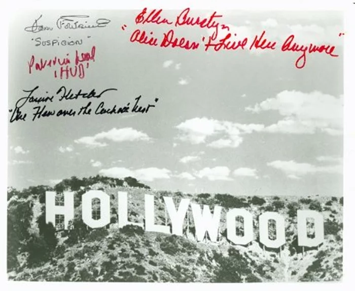 Hollywood Sign autograph