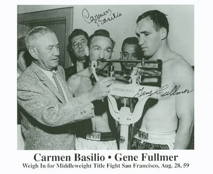 Basilio and Fullmer autograph