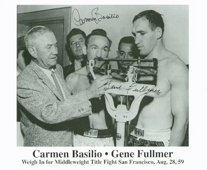 Basilio and Fullmer autograph