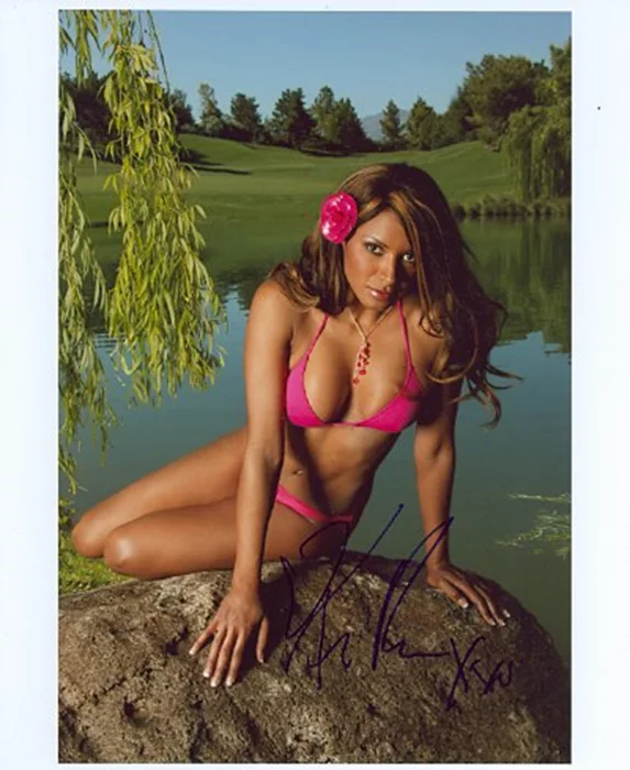 Traci Bingham autograph