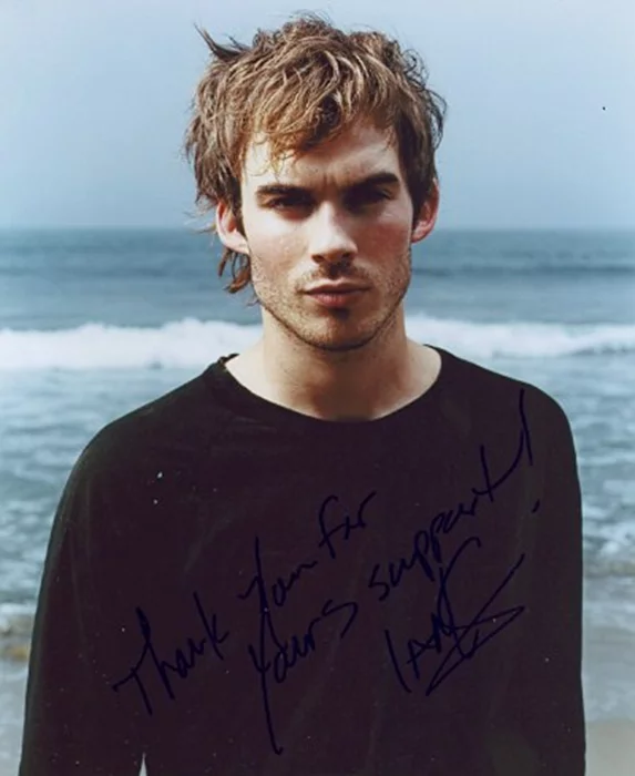 Ian Somerhalder autograph