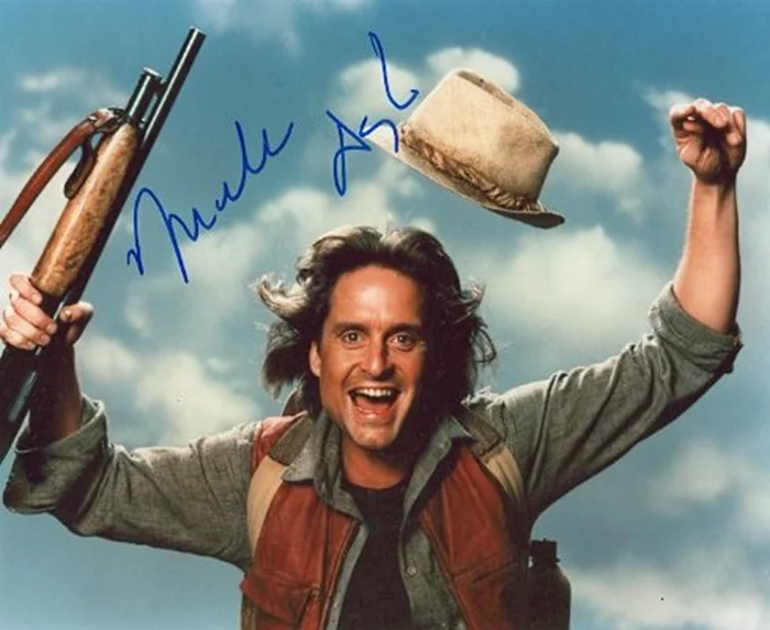 Michael Douglas autograph