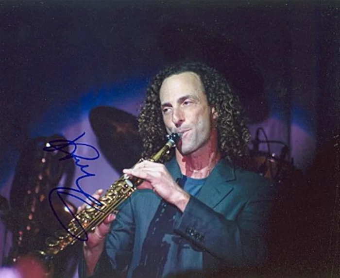 Kenny G autograph