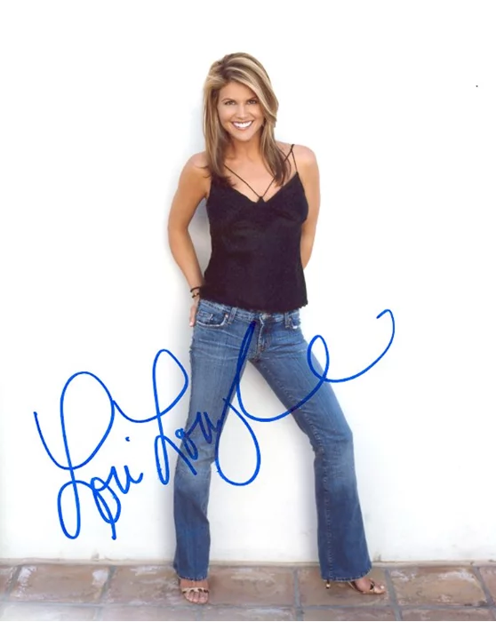 Lori Loughlin autograph