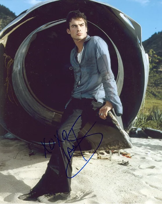 Ian Somerhalder autograph