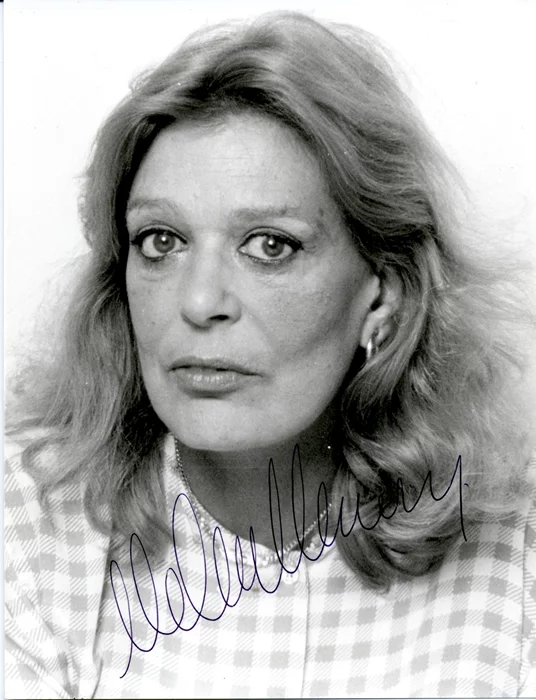 Melina Mercouri autograph