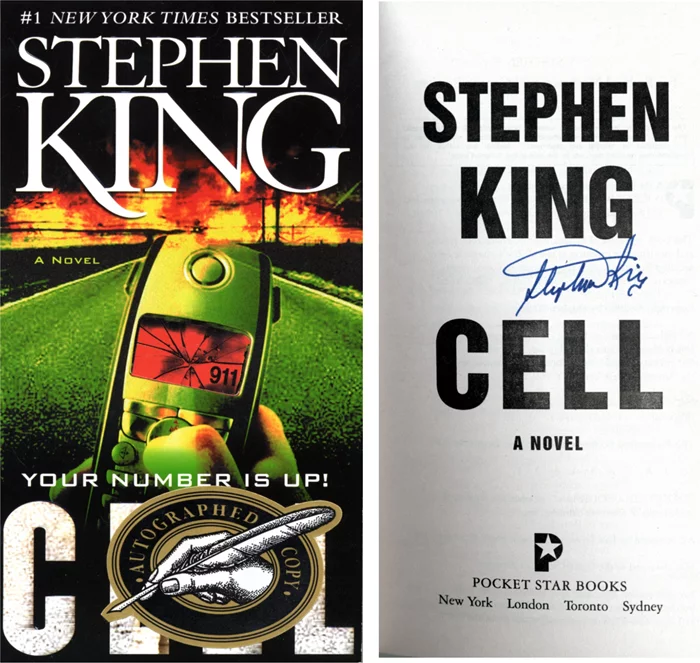 Stephen King autograph