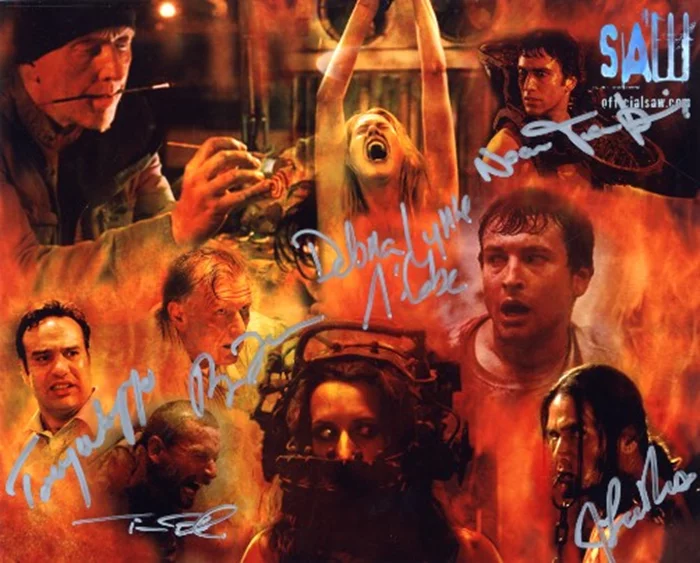 Saw autograph