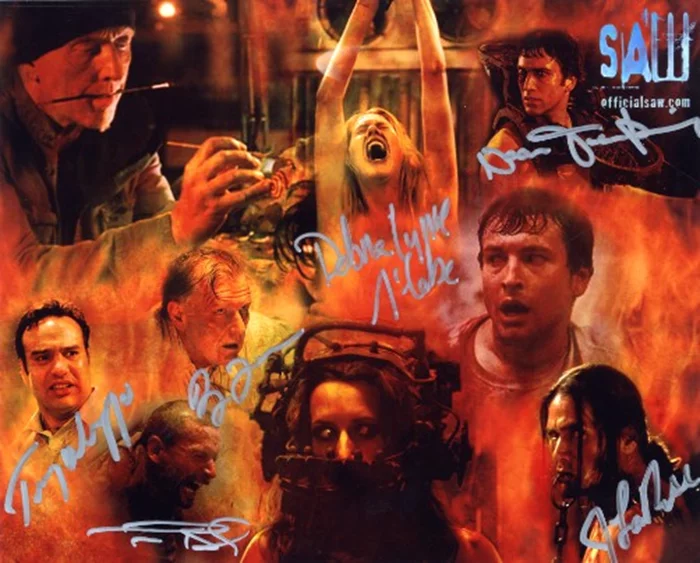 Saw autograph