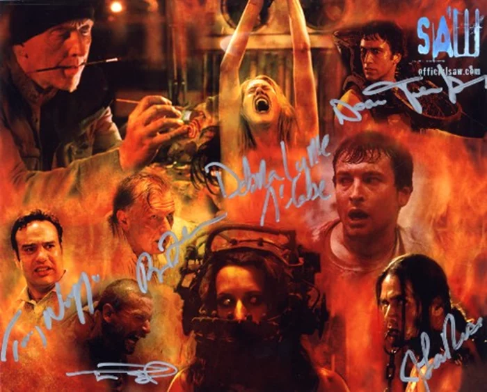 Saw autograph