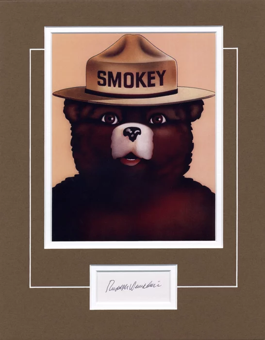 Smokey The Bear autograph