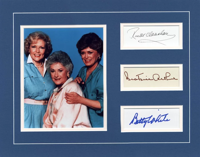 The Golden Girls autograph
